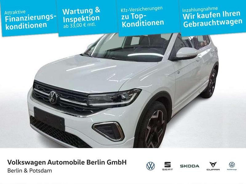 Pure white Gebraucht 2025 VW T-Cross R-line SUV | 27.490 € (Fairer Preis) - Bild 1/3