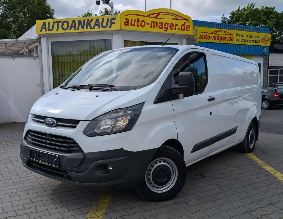 Occasion Ford Transit Custom 125 ch (91 kW) 2016 Blanc Monospace