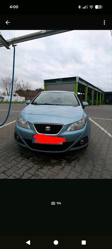 Blau Gebraucht 2010 Seat Ibiza Kleinwagen | 2.000 € (Superpreis) - Bild 1/4