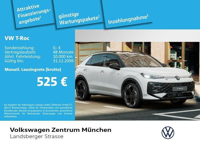 Weiß Gebraucht 2025 VW T-Roc R-line SUV | 40.900 € - Bild 1/2