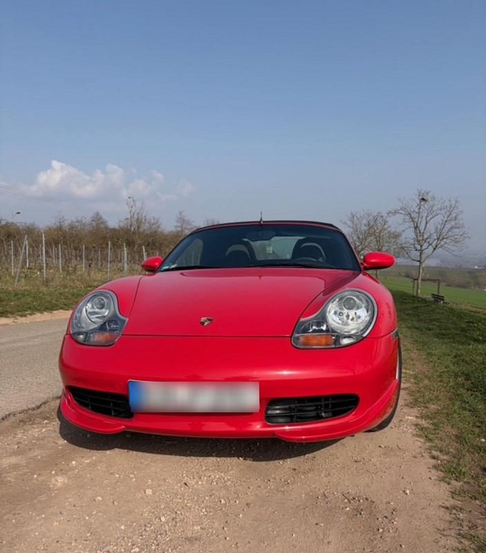 Gebraucht Porsche Boxster 2002 Rot Cabrio