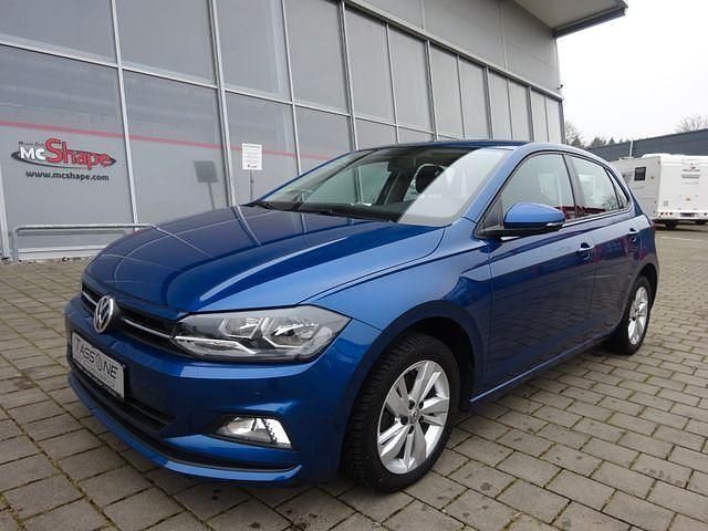Blau Gebraucht 2019 VW Polo Comfortline Limousine | 16.450 € (Fairer Preis) - Bild 1/4
