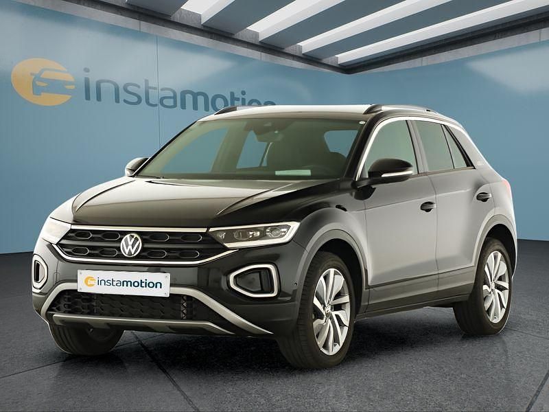 Schwarz Gebraucht 2024 VW T-Roc SUV | 36.199 € (Teuer) - Bild 1/4