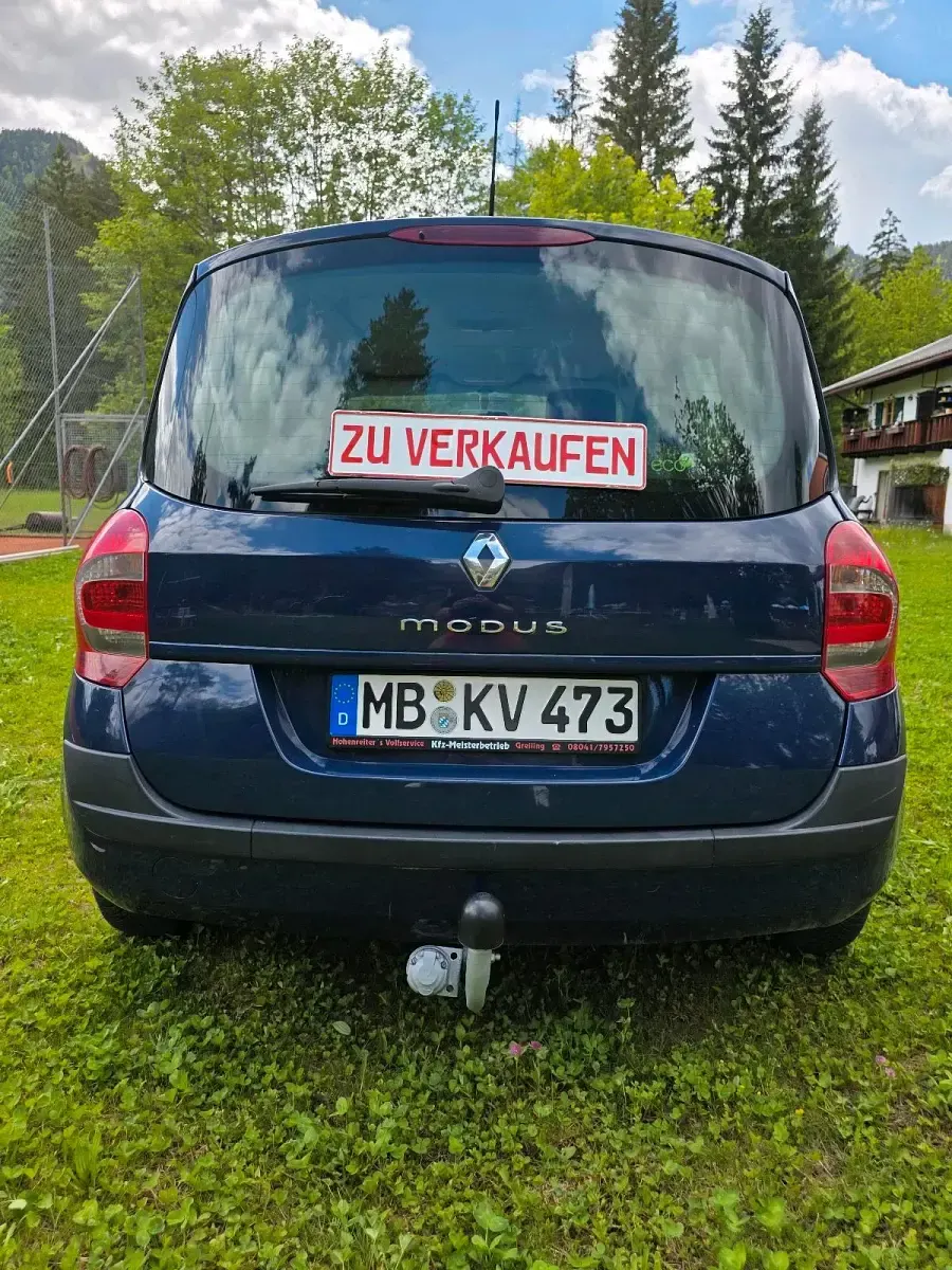 Gebraucht Renault Modus 75 PS (55 kW) 2008 Blau Van / Kleinbus