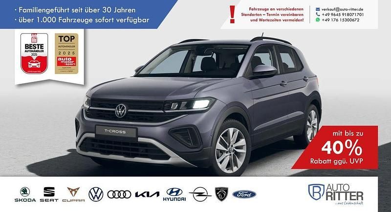 Rauchgrau metallic/grau Neu 2025 VW T-Cross Life SUV | 28.090 € (Guter Preis) - Bild 1/4