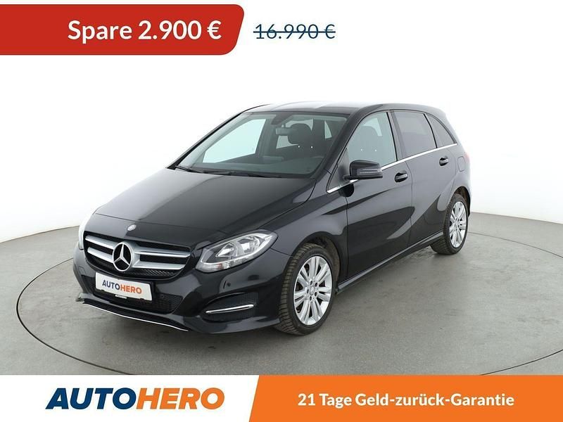 Schwarz Gebraucht 2016 Mercedes B180 Style Van / Kleinbus | 14.830 € (Guter Preis) - Bild 1/3