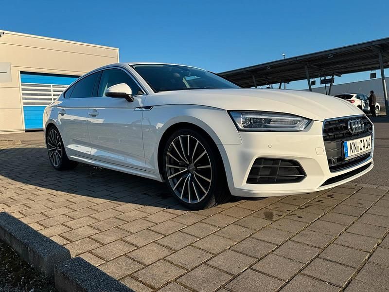 Gebraucht Audi A5 Sportback 190 PS (139 kW) 2018 Weiß Kleinwagen