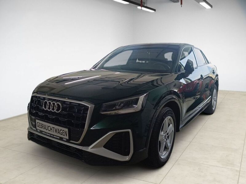 Gebraucht Audi Q2 S-Line 150 PS (110 kW) 2021 Q0 azorengruen met. SUV