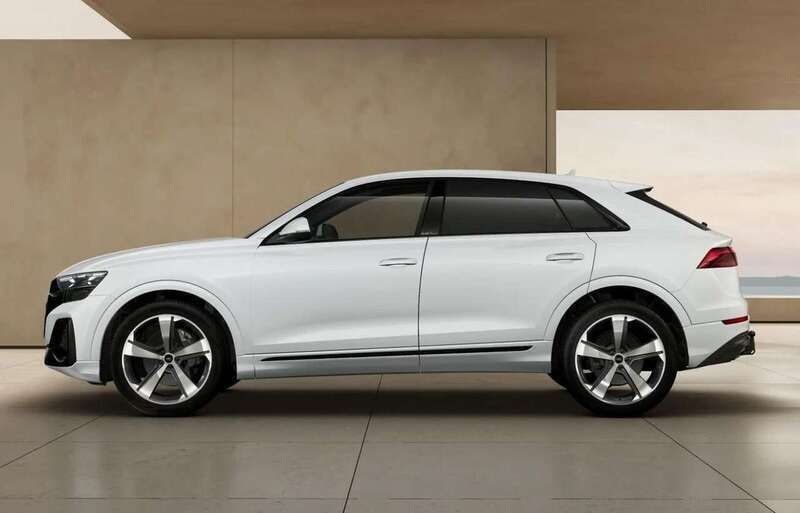 Gletscherweiß metallic Neu 2025 Audi Q8 S-Line SUV | 90.075 € - Bild 1/4