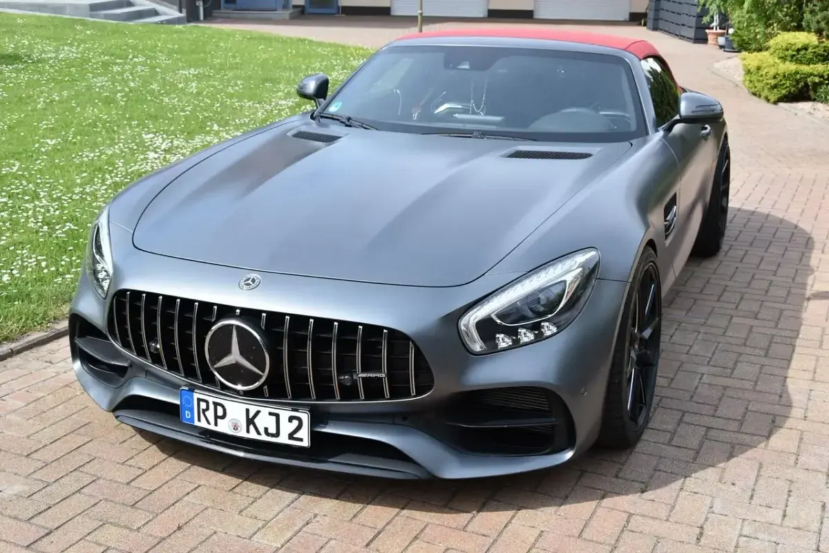 Gebraucht Mercedes AMG GT AMG 476 PS (350 kW) 2018 Grau Cabrio