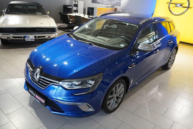 Gebraucht Renault Mégane GrandTour GT-Line 132 PS (97 kW) 2017 Blau Kombi