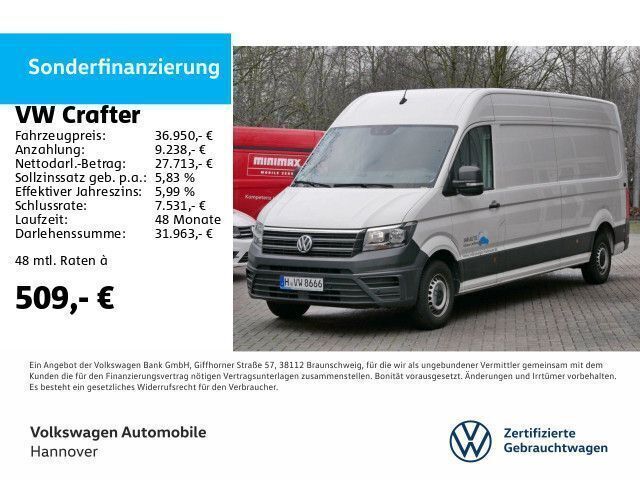 Weiß Gebraucht 2022 VW Crafter Van | 36.950 € (Teuer) - Bild 1/4