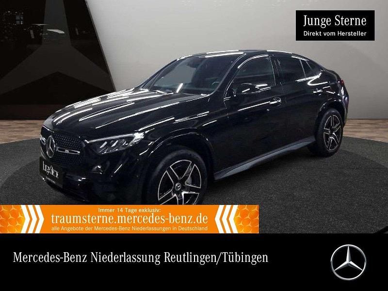 Schwarz Gebraucht 2023 Mercedes GLC300e AMG Coupé | 64.880 € (Guter Preis) - Bild 1/3