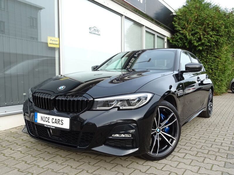 Schwarz Gebraucht 2021 BMW 330e M Sport Limousine | 36.490 € (Fairer Preis) - Bild 1/4