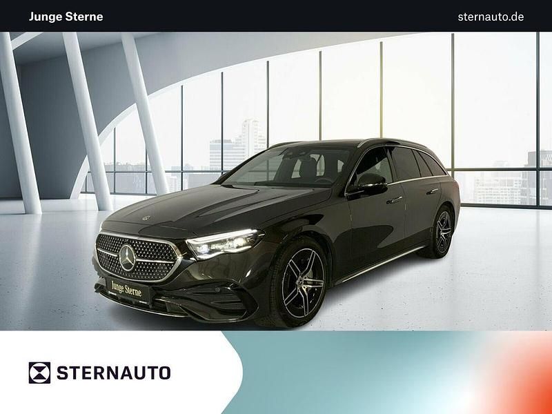 Metalliclack graphitgrau Gebraucht 2025 Mercedes E220 AMG line Kombi | 56.980 € (Teuer) - Bild 1/4