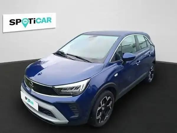 Nautic blau (metallic) Gebraucht 2021 Opel Crossland SUV | 16.000 € (Fairer Preis) - Bild 1/4