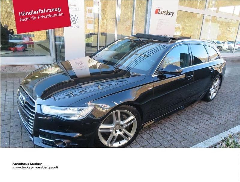 Schwarz Gebraucht 2015 Audi A6 S-Line Kombi | 15.990 € (Guter Preis) - Bild 1/4
