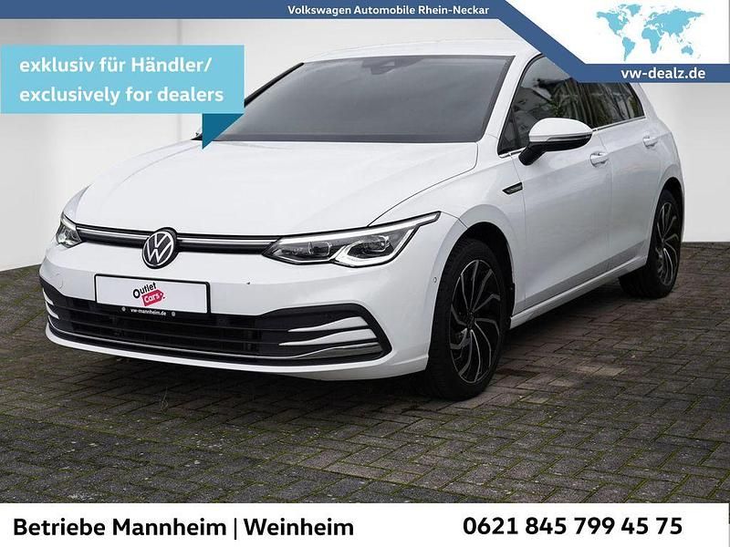 Weiß Gebraucht 2022 VW Golf VIII Style Limousine | 20.499 € (Superpreis) - Bild 1/3