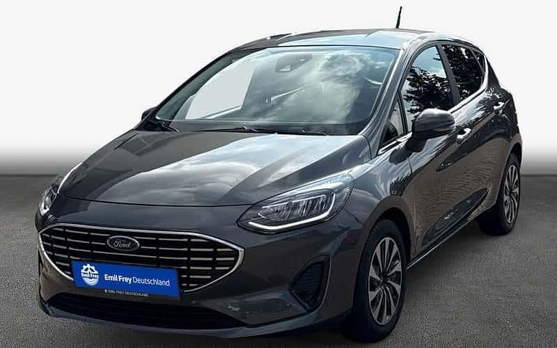 Grau Gebraucht 2022 Ford Fiesta Titanium Kleinwagen | 16.440 € (Superpreis) - Bild 1/4