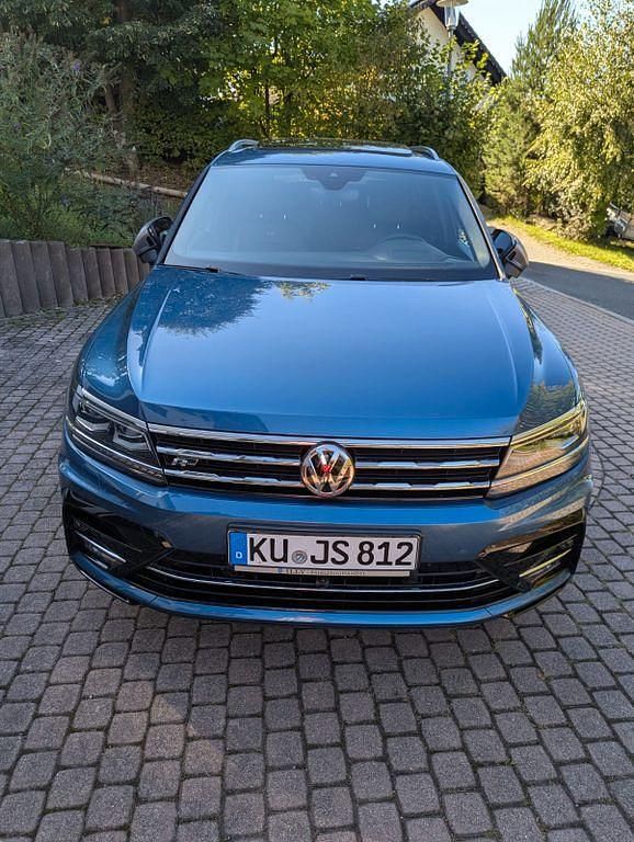 Gebraucht VW Tiguan Allspace R-line 200 PS (147 kW) 2021 Blau SUV