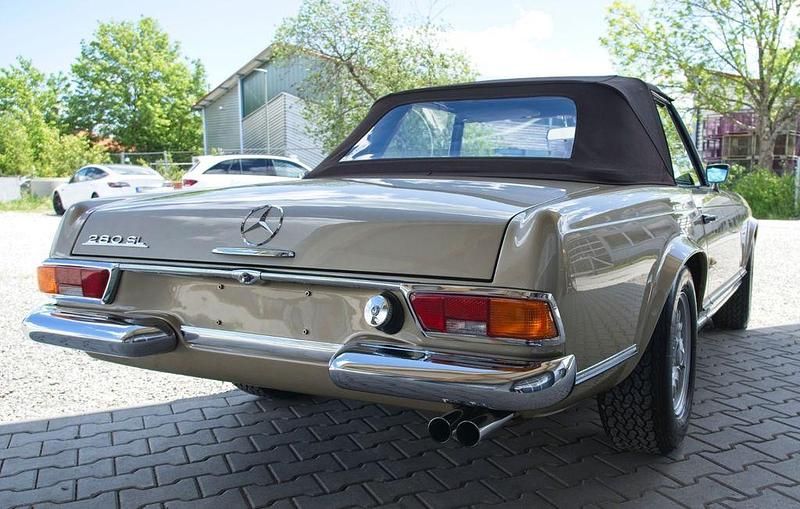 Gebraucht Mercedes SL280 170 PS (125 kW) 1970 Gold Cabrio