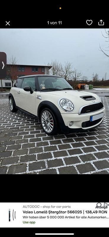Gebraucht Mini John Cooper Works 220 PS (161 kW) 2007 Beige Kleinwagen
