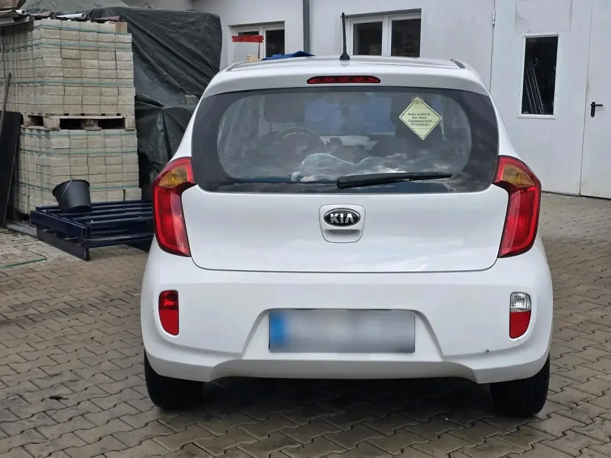 Gebraucht Kia Picanto 70 PS (51 kW) 2014 Weiß Kleinwagen