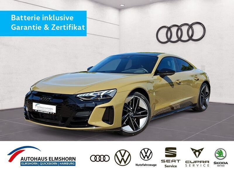 Taktikgrün metallic Gebraucht 2022 Audi e-tron GT quattro Sport Limousine | 61.820 € (Guter Preis) - Bild 1/4