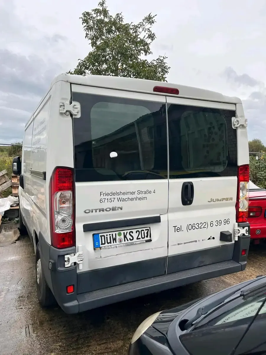 Gebraucht Citroën Jumper 100 PS (73 kW) 2009 Weiß Van / Kleinbus