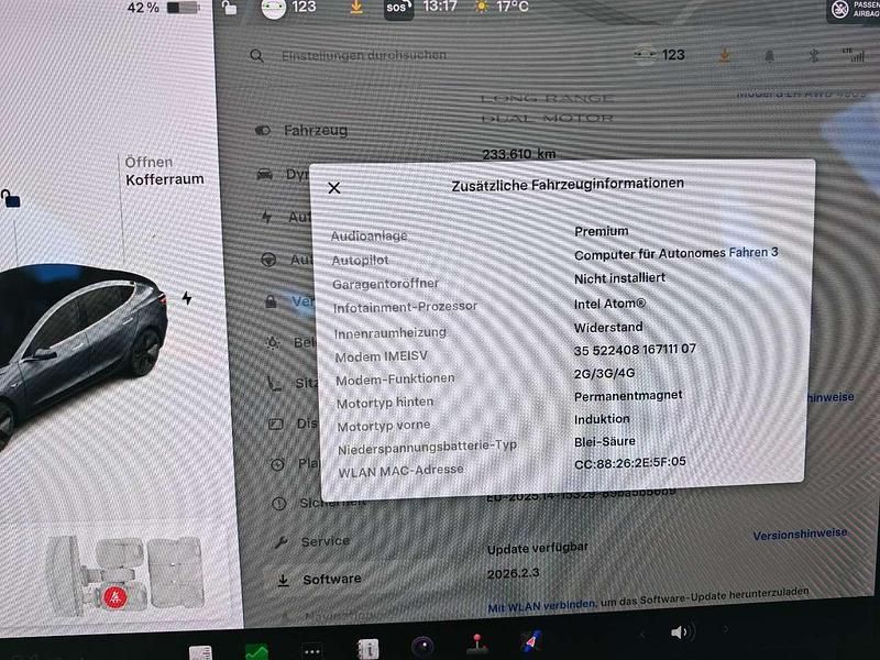 Gebraucht Tesla Model 3 Long Range AWD 366 kW (498 PS) 2020 Midnight silver metallic Limousine