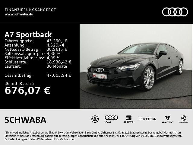 Gebraucht Audi A7 Sport 245 PS (180 kW) 2021 Schwarz Limousine
