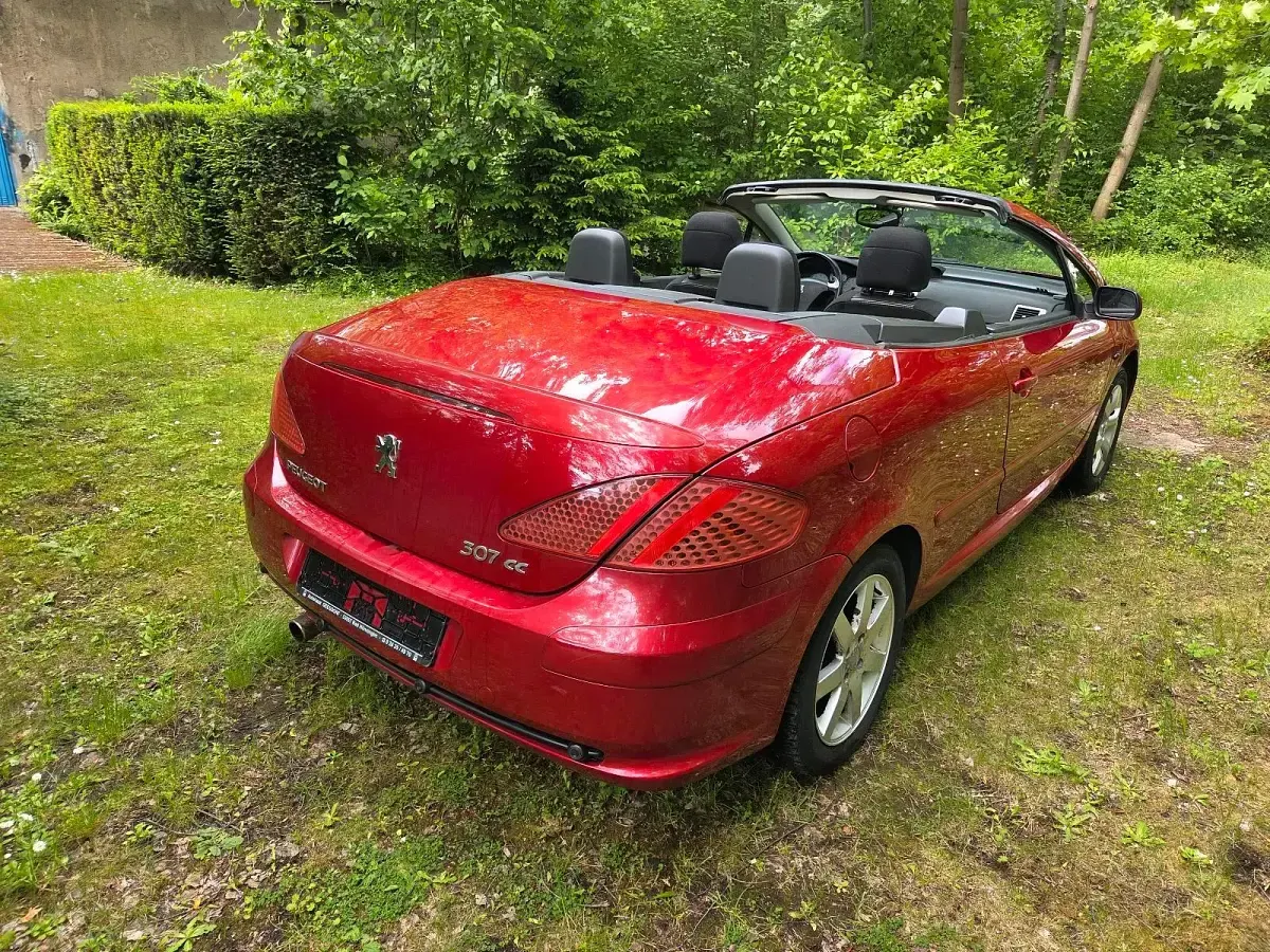 Gebraucht Peugeot 307 CC 140 PS (102 kW) 2006 Rot Cabrio