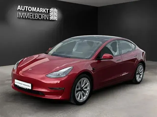 Gebraucht Tesla Model 3 Long Range AWD 366 kW (498 PS) 2023 Rot (metallic) Limousine
