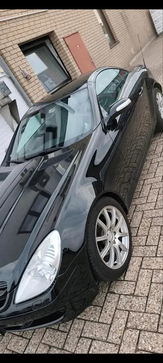 Gebraucht Mercedes SLK200 163 PS (119 kW) 2005 Schwarz Cabrio