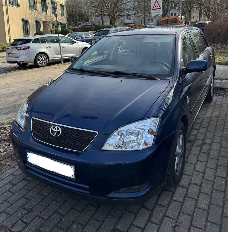 Gebraucht Toyota Corolla 110 PS (80 kW) 2003 Blau Limousine