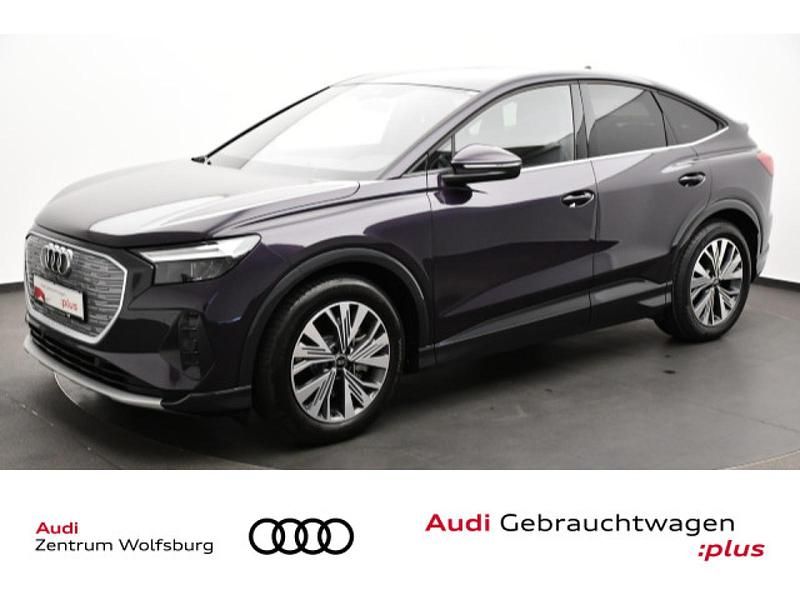 Violett Gebraucht 2025 Audi Q4 Sportback e-tron Advanced SUV | 42.690 € (Guter Preis) - Bild 1/3