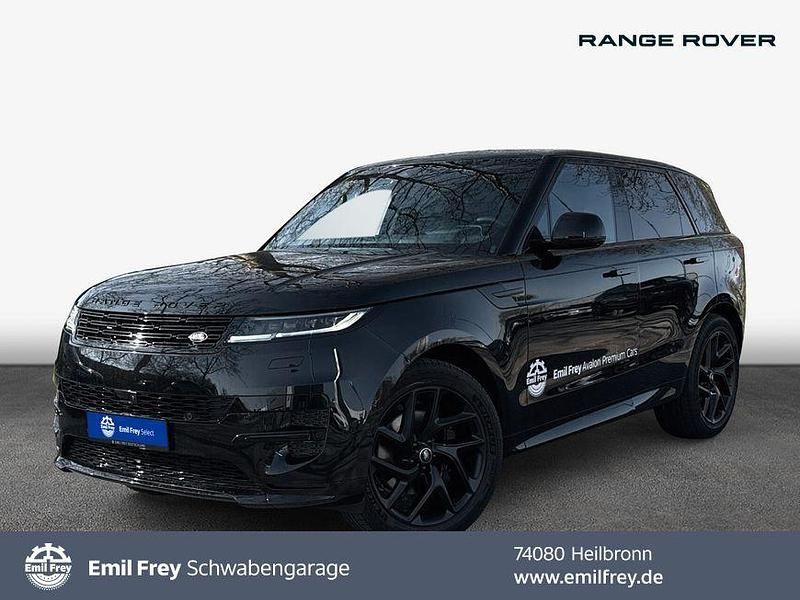 Santorini black metallic Gebraucht 2025 Land Rover Range Rover Sport SE Dynamic SUV | 112.990 € - Bild 1/4