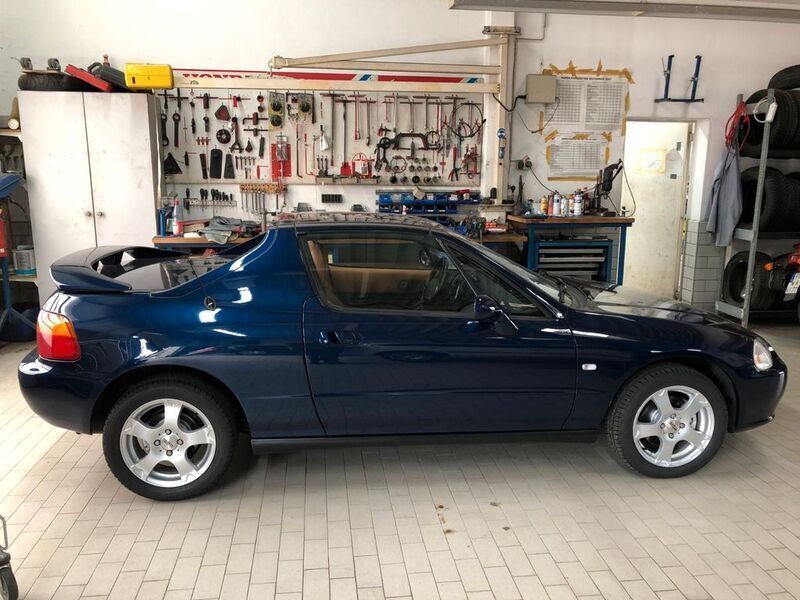 Gebraucht Honda CR-X 135 PS (99 kW) 1998 Blau Coupé