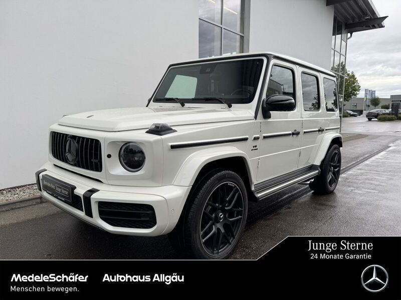 G manufaktur diamantweiß brig Gebraucht 2021 Mercedes G63 AMG AMG SUV | 168.980 € - Bild 1/4