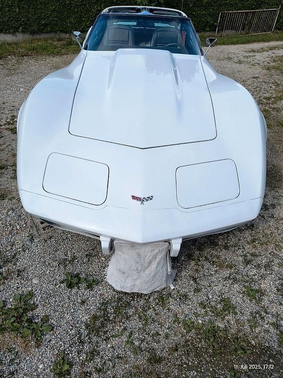 Gebraucht Corvette C3 179 PS (131 kW) 1977 Weiß Cabrio