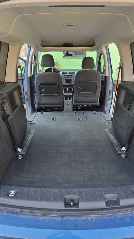 Gebraucht VW Caddy Maxi Comfortline 150 PS (110 kW) 2016 Blau Van / Kleinbus