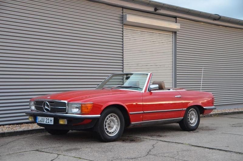 Rot Gebraucht 1982 Mercedes SL380 Cabrio | 17.490 € - Bild 1/4
