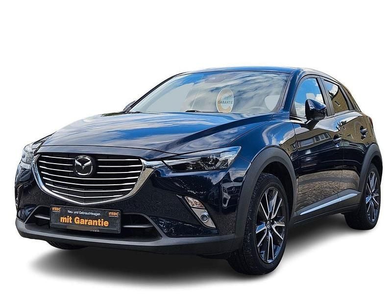 Blau Gebraucht 2018 Mazda CX-3 Sports-Line SUV | 18.980 € (Fairer Preis) - Bild 1/4