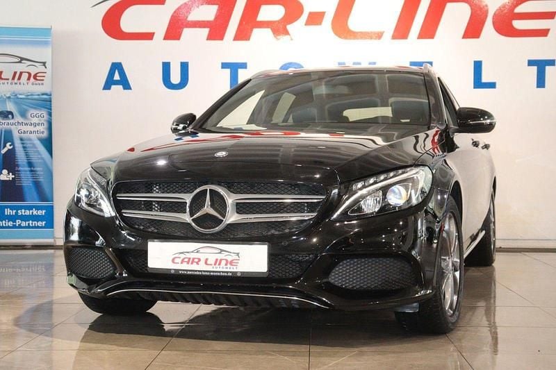 Schwarz Gebraucht 2016 Mercedes C220 Kombi | 17.444 € (Guter Preis) - Bild 1/4