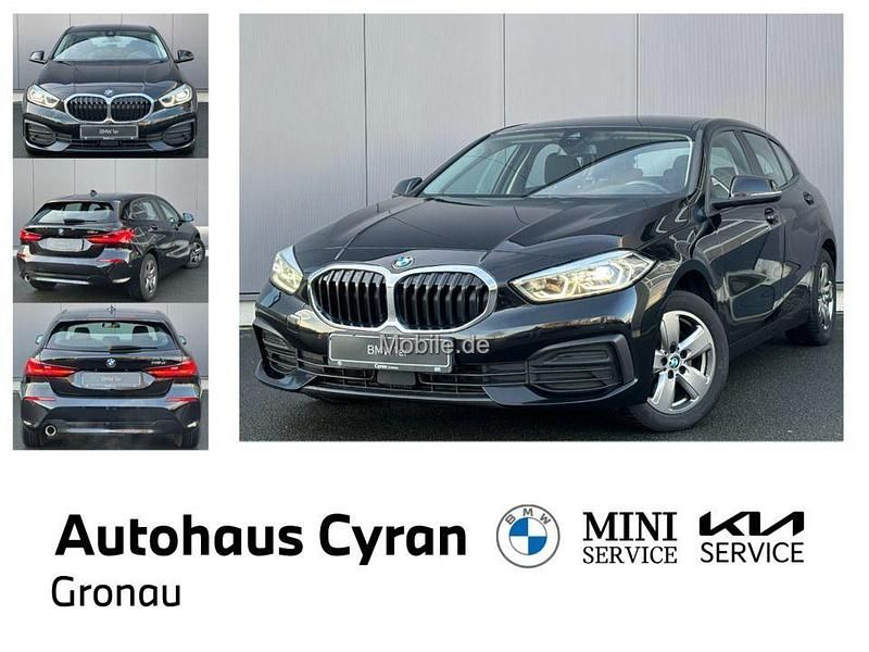 Schwarz Gebraucht 2021 BMW 116 Sport Line Kleinwagen | 16.500 € (Guter Preis) - Bild 1/4