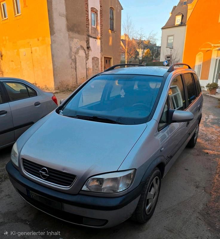 Gebraucht Opel Zafira 125 PS (91 kW) 2000 Silber Van / Kleinbus