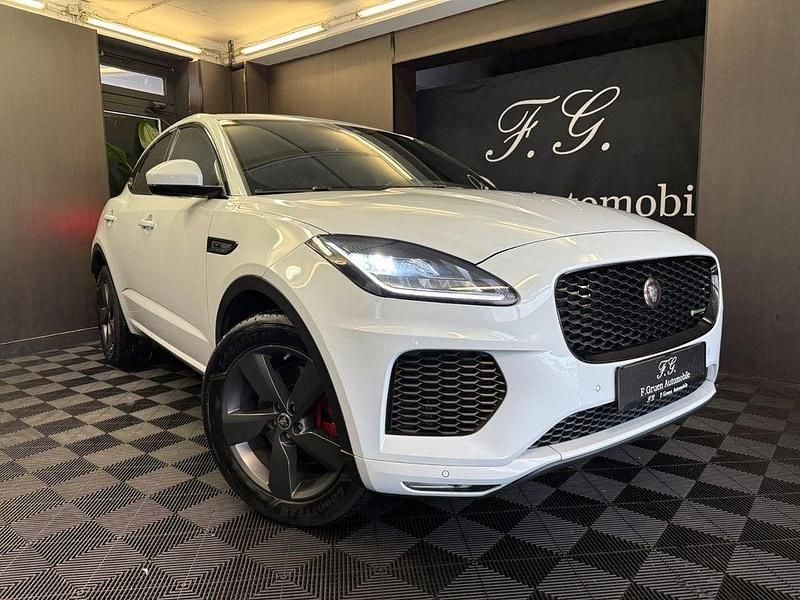 Weiß Gebraucht 2021 Jaguar E-Pace Chequered Flag SUV | 21.999 € (Guter Preis) - Bild 1/4