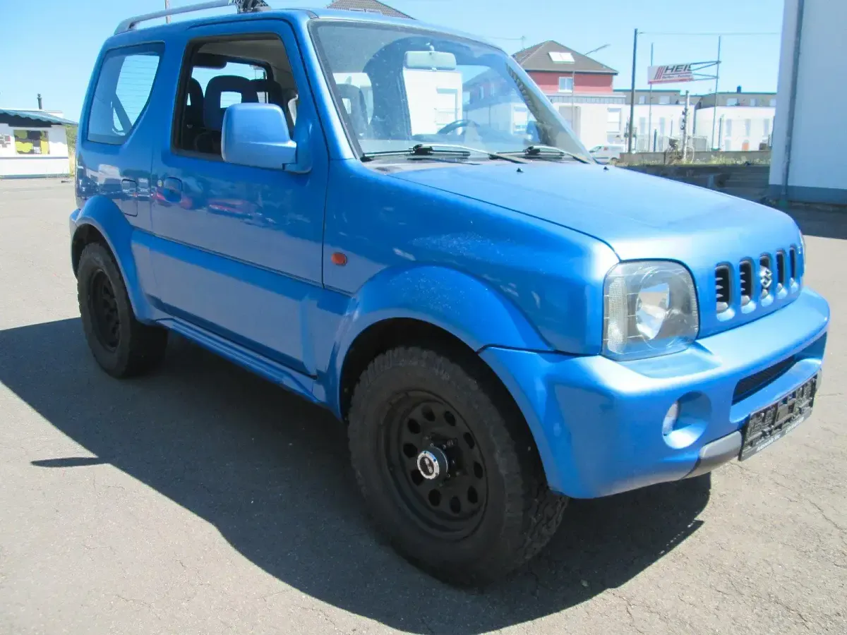 Gebraucht Suzuki Jimny 80 PS (58 kW) 2002 Blau SUV