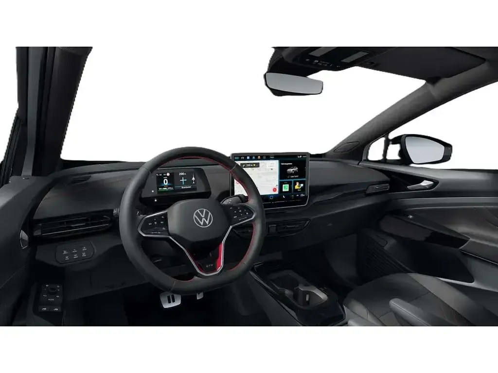 Gebraucht VW ID.4 GTX 250 kW (340 PS) 2024 Gletscherweiß metallic/ dach s SUV