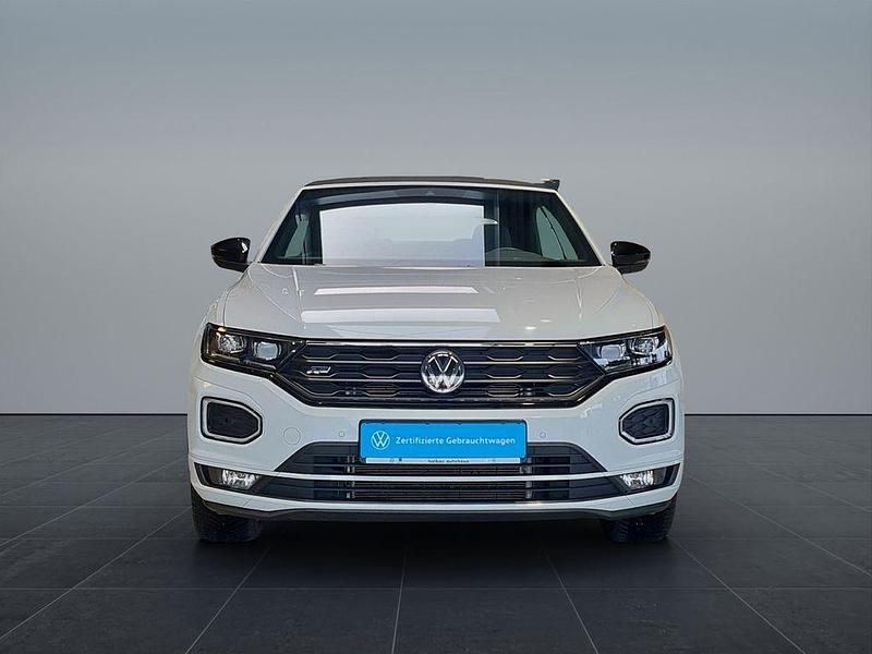 Gebraucht VW T-Roc Cabriolet R-line 150 PS (110 kW) 2020 Rure white Cabrio